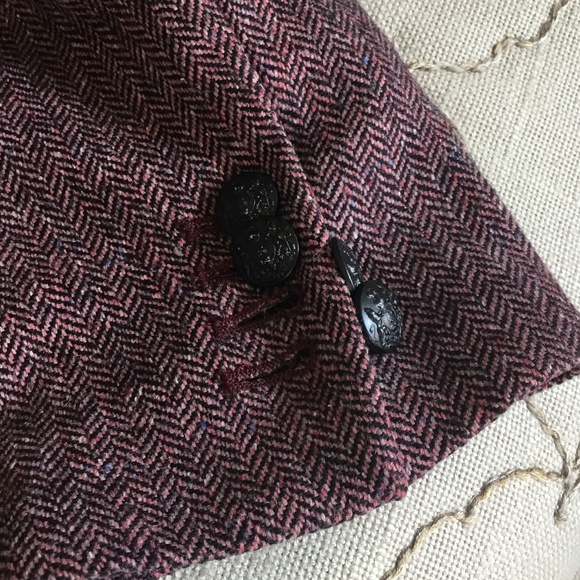 Veronica Beard Tate Upcollar Herringbone Dickey Blazer - Picture 10 of 15